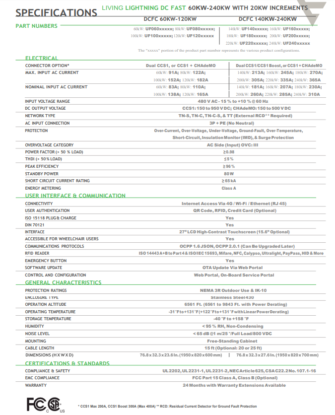 Autel "MaxiCharger DC Fast" DCFC